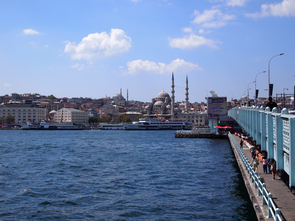 Across the Golden Horn & Galata Bridge