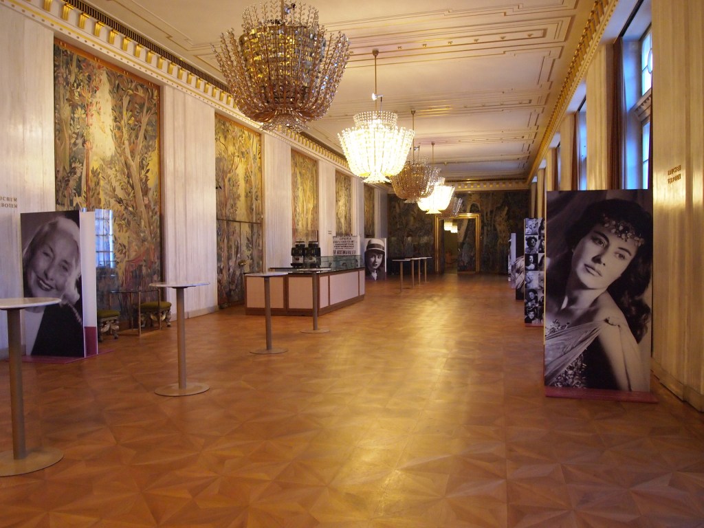 This hall was restored after WWII