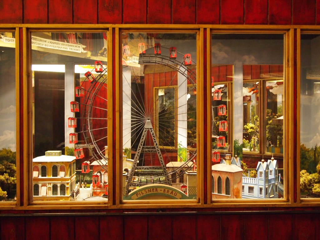 There's an exhibition with some of the old cars