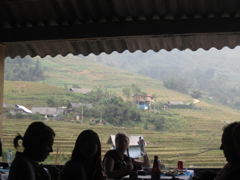 The view from our table