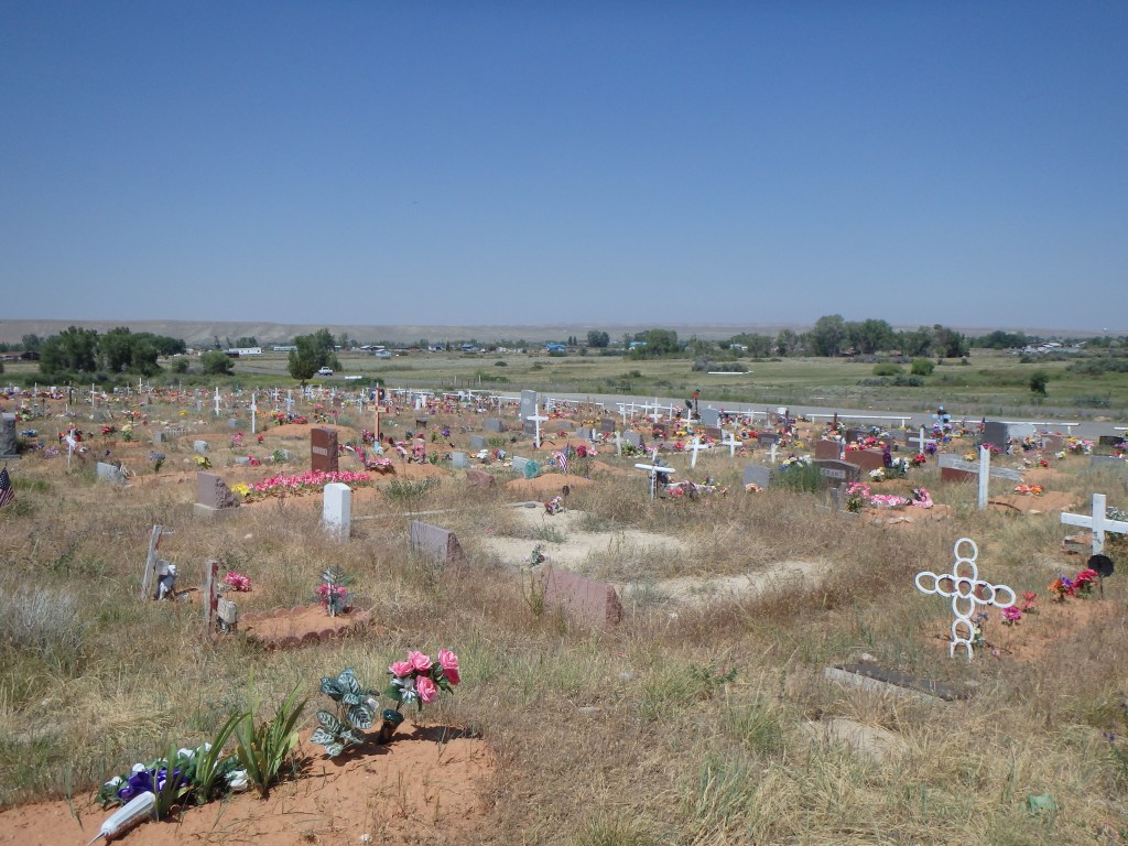 We took a small detour to Sacajawea's grave