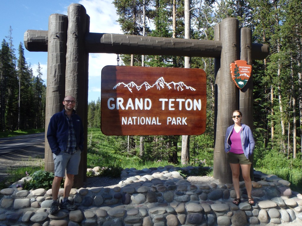 Leaving Grand Teton