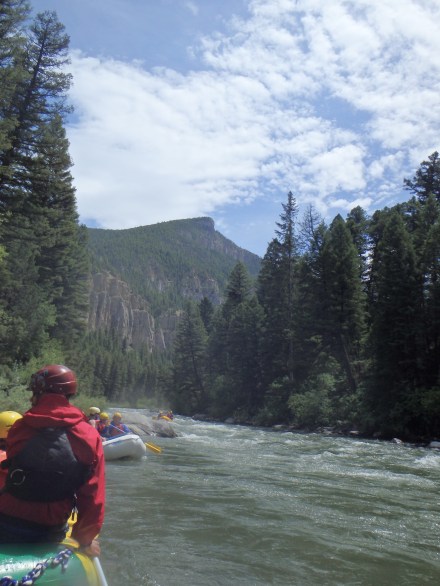 After conquering the Brad Pitt Rapid