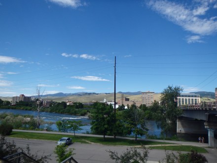 Missoula from Shakespeare & Co. 