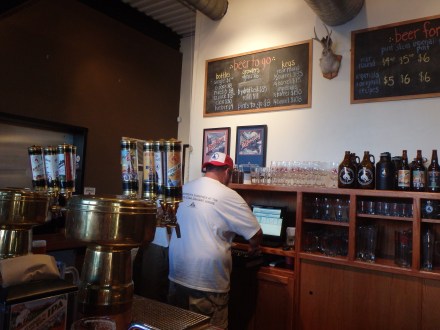 Our cool bartender was a native Texan too 