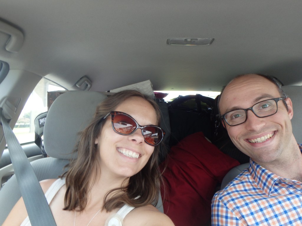 Leaving Austin with a very full car 