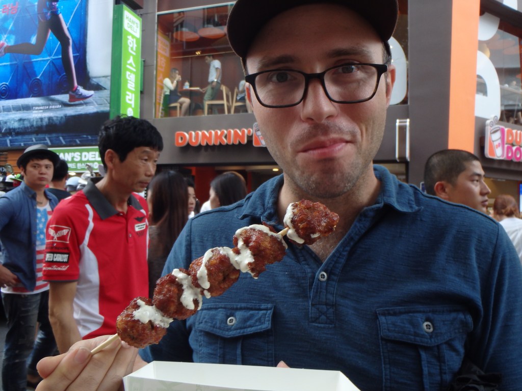 Meat on a stick!