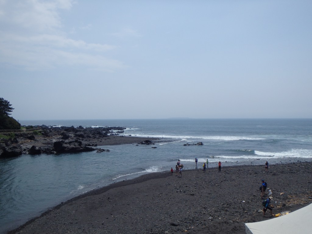 Beginning our walk in Seorkkak 