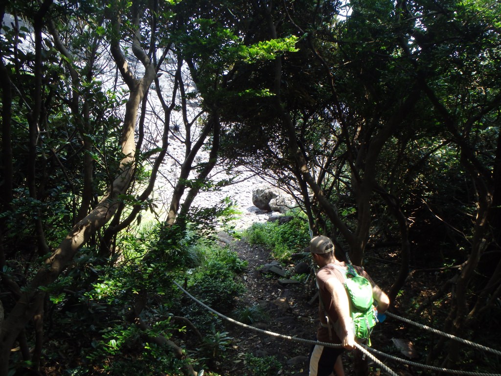 Getting' off the path!