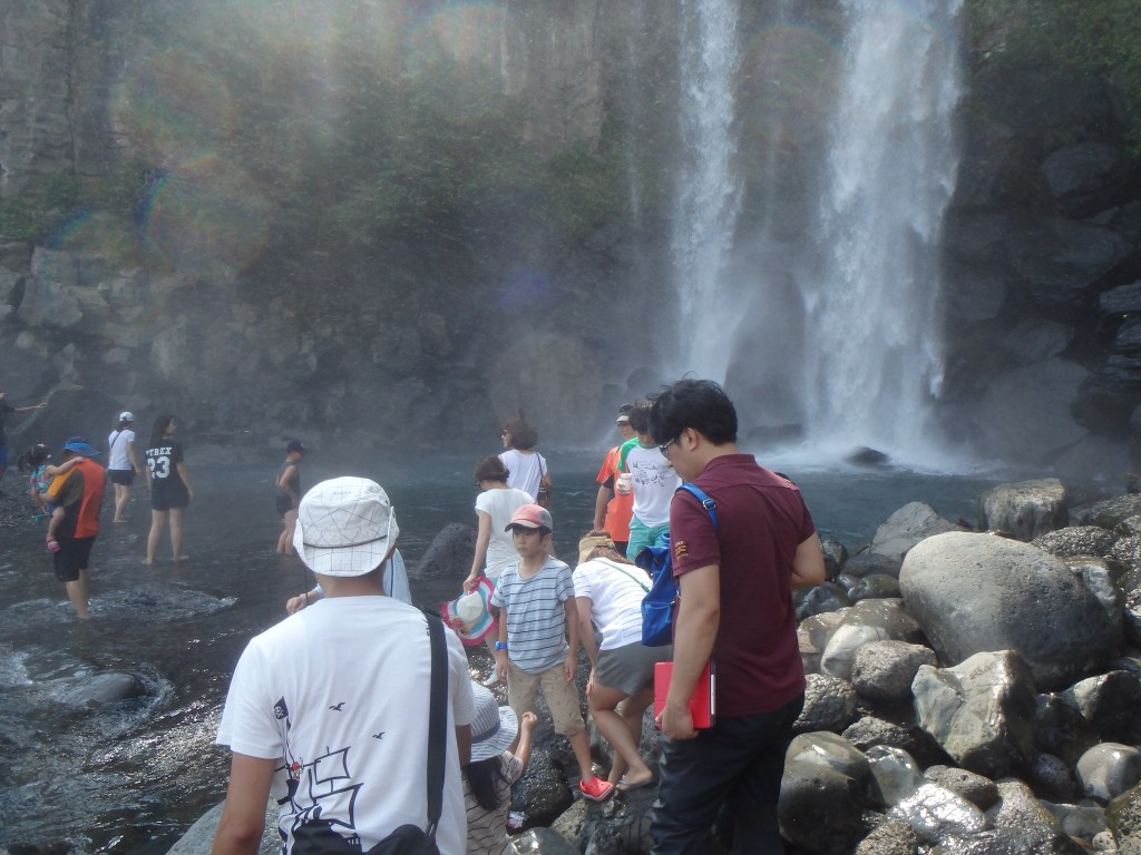 And then the people took our view away.