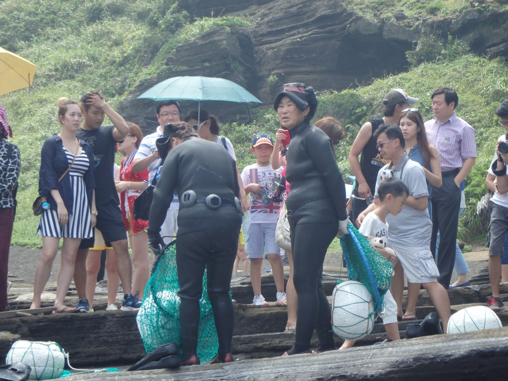 Getting ready for their performance