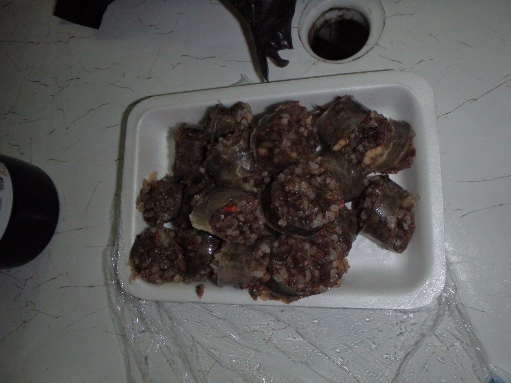 Yummy blood sausage