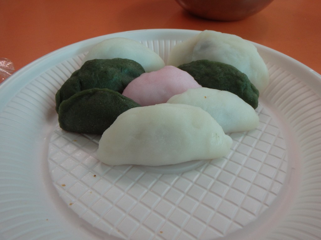 Then fold the dough over and crease the edges to seal in the filling