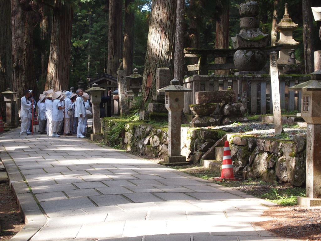 Many pilgrims journey to 