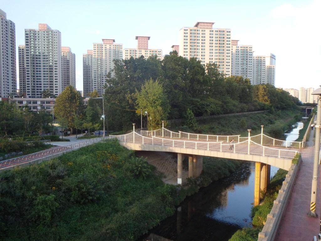 Walking back to the subway