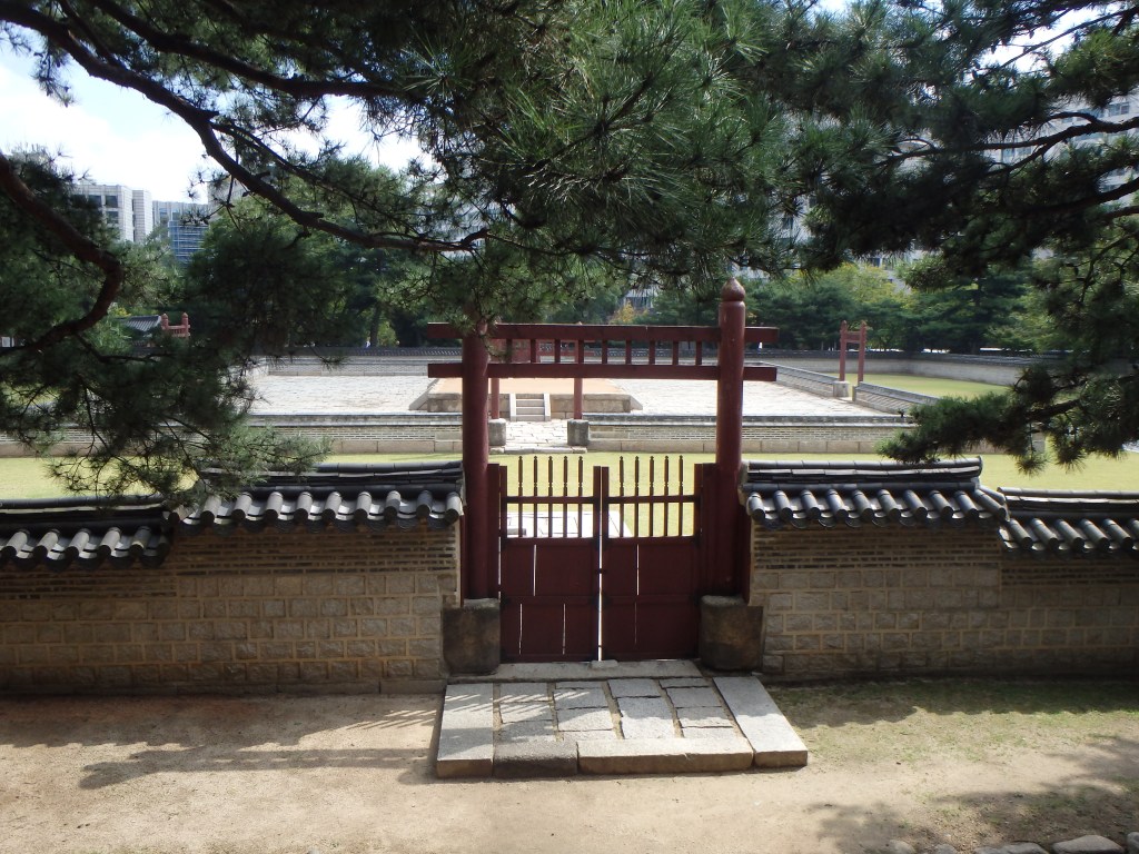 A higher view from Seosinmun Gate 