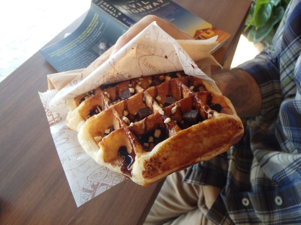 Zach got fancy with a Chocochip