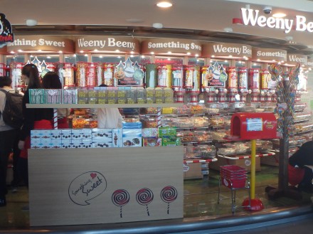 A candy store on the observation deck 