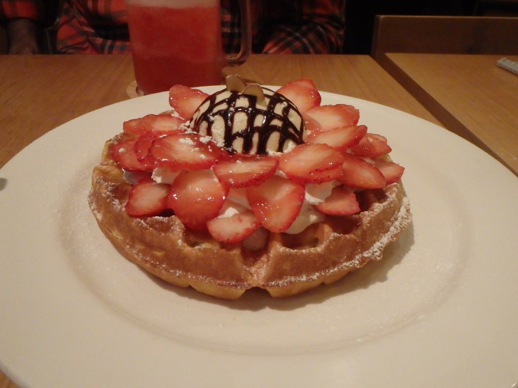 Delicious waffle!