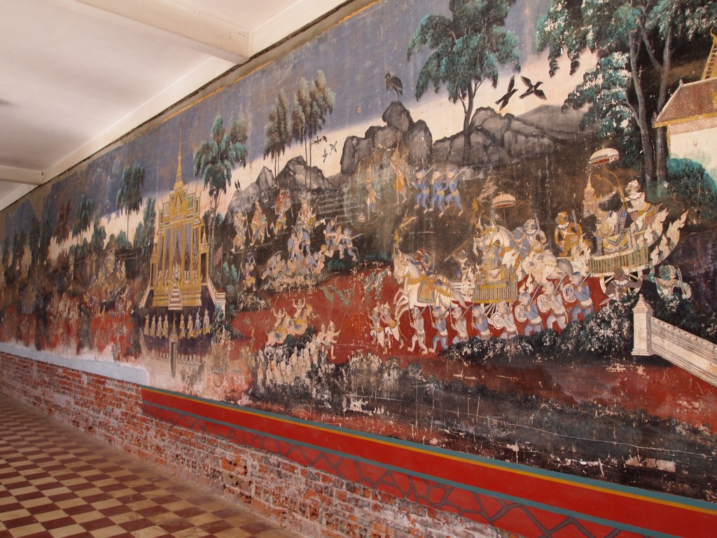 It was created around 1900 and is looking old 