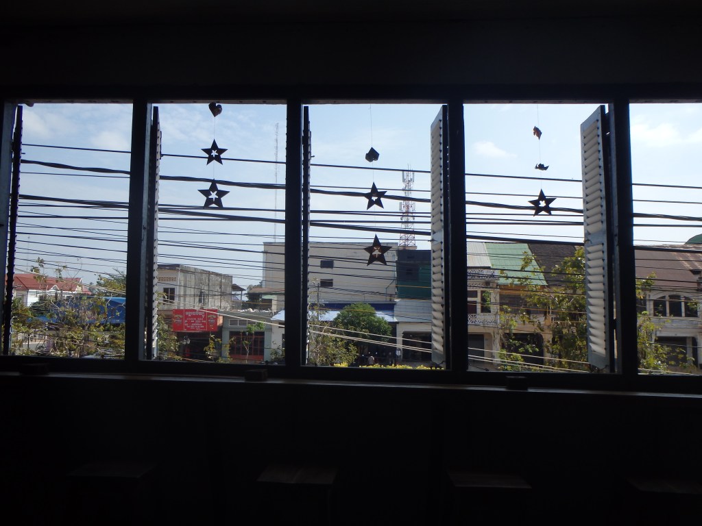 Star mobiles in their upstairs gallery