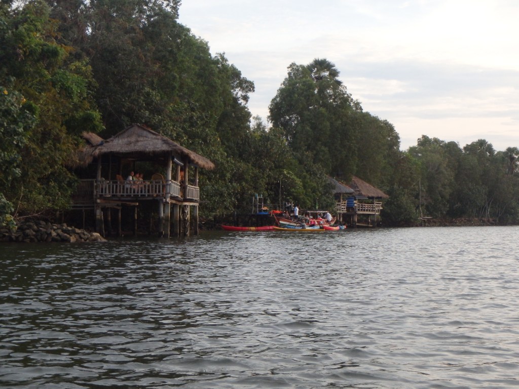 Les Manguiers from the river