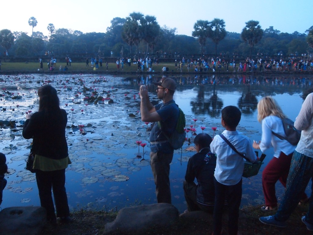 Zach snapping some final shots before we go explore