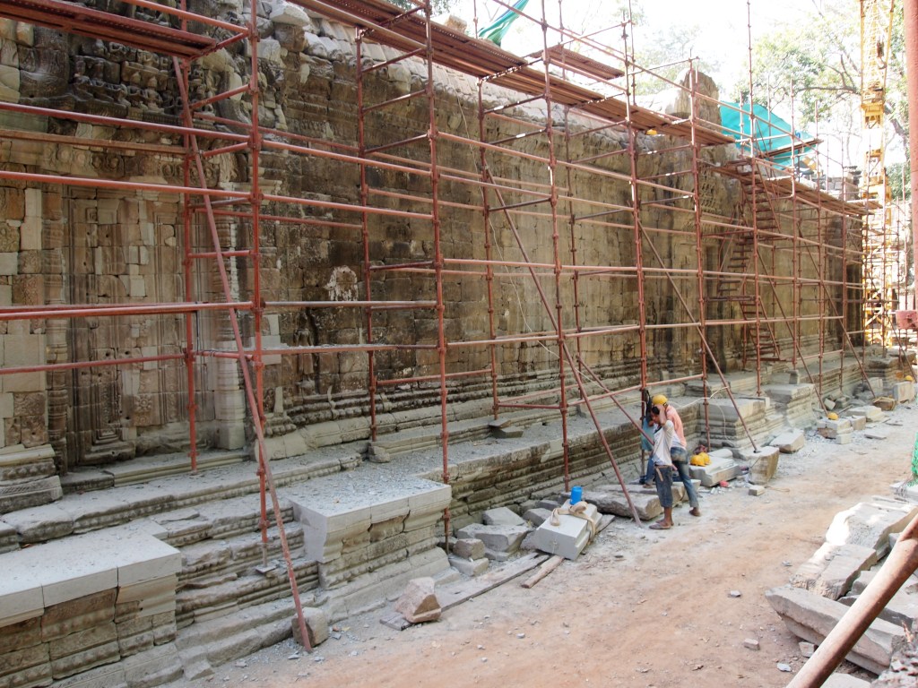 Some of the restoration work 