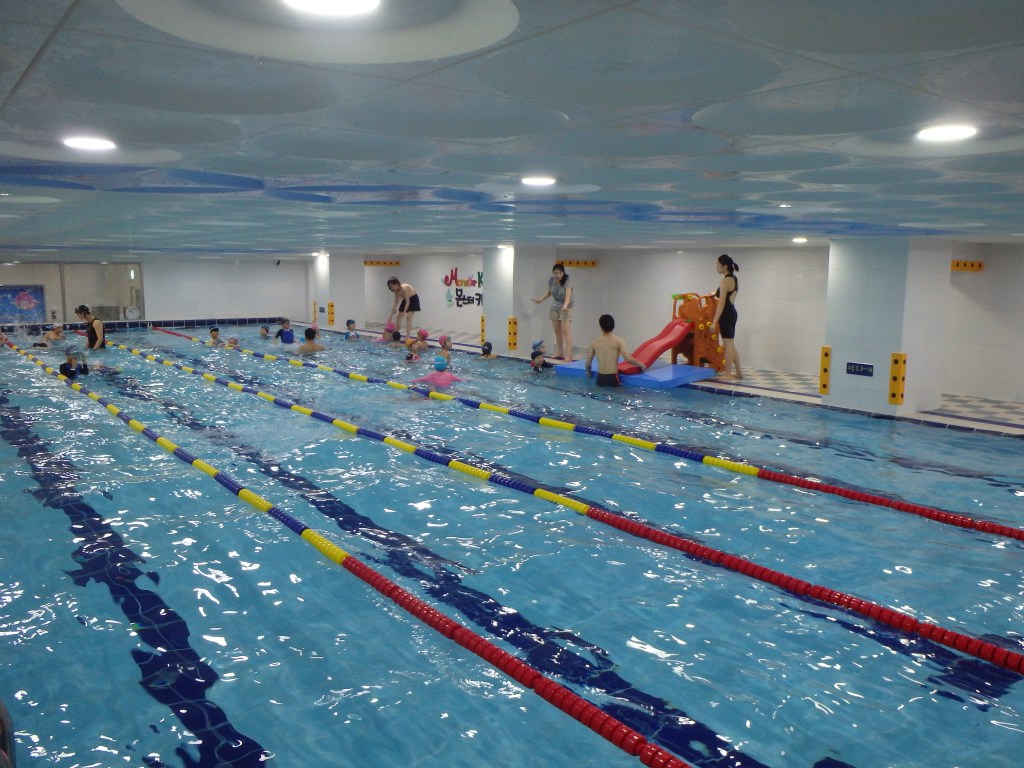 It was fairly large but the ceiling was really low 