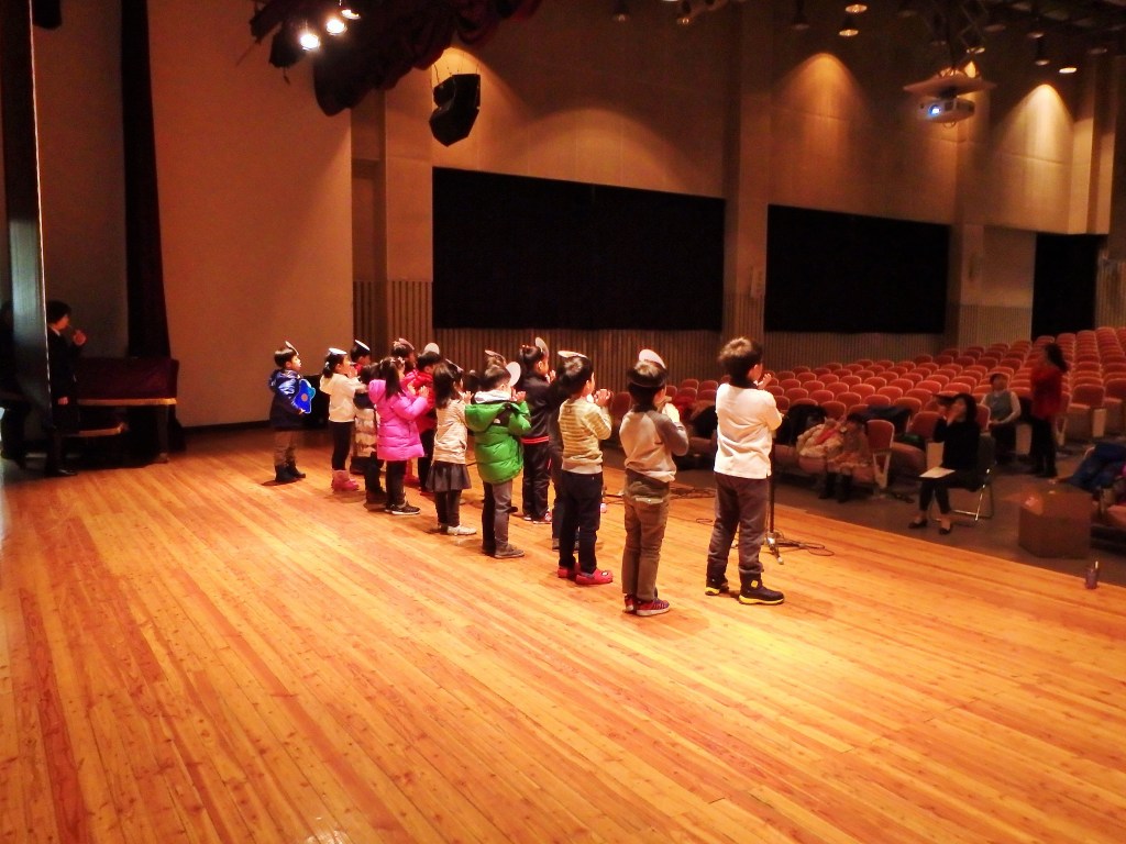 Pinocchio rehearsal!