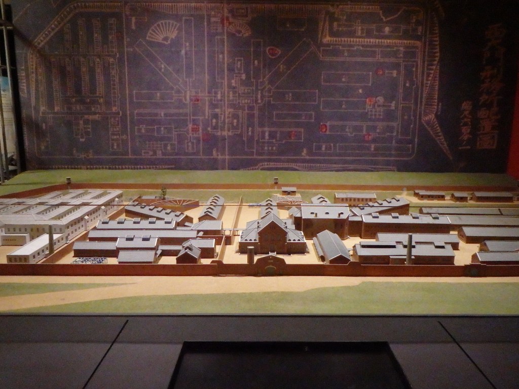 A model of the prison at its height