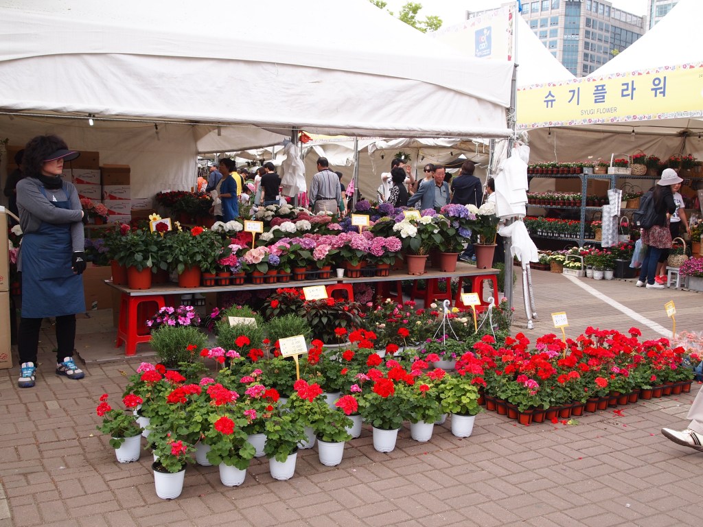Flower vendors