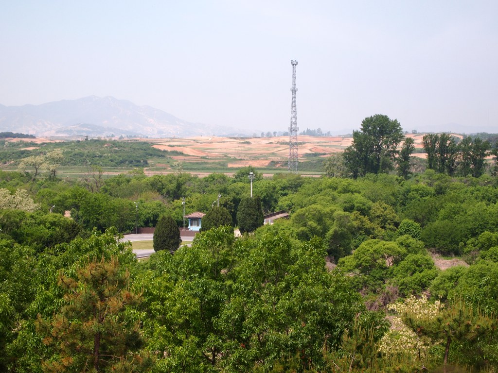 Kijong-dong has the world's highest flagpole. The flag alone weighs 600lbs. 