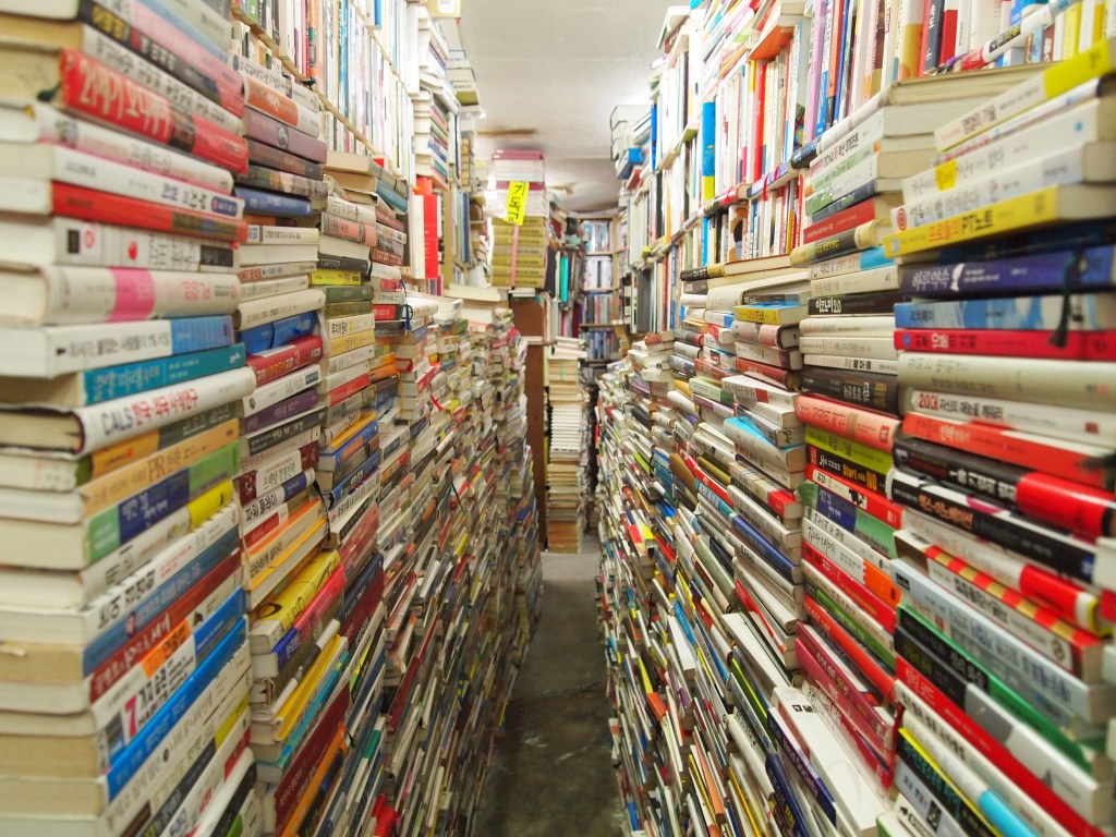 Books on books on books