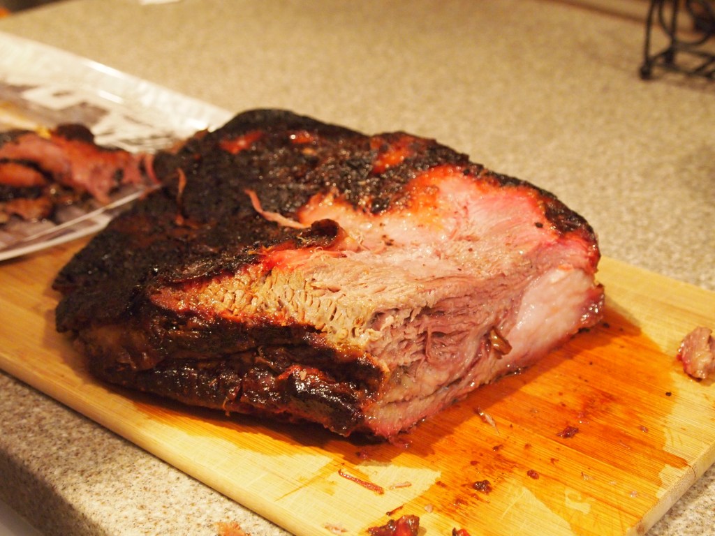 Tasty brisket from Cooper's