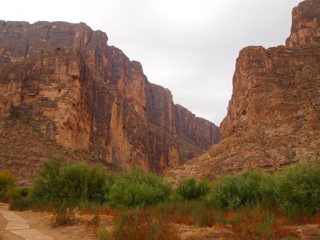 Approaching the river