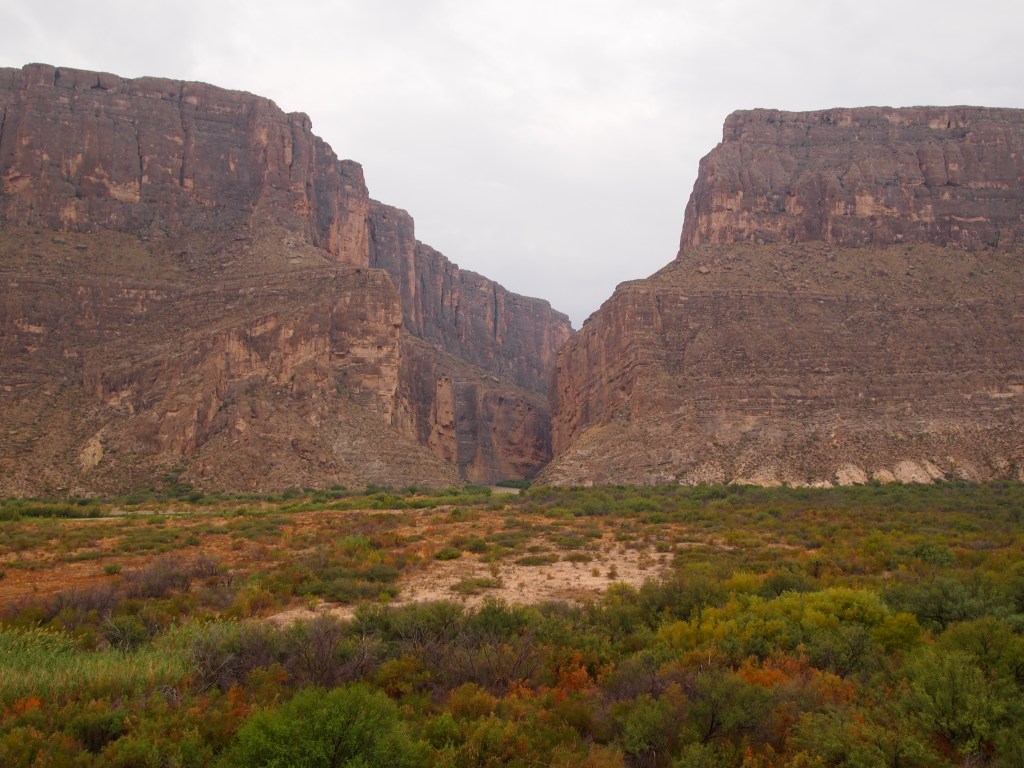 Santa Elena Canyon from afar