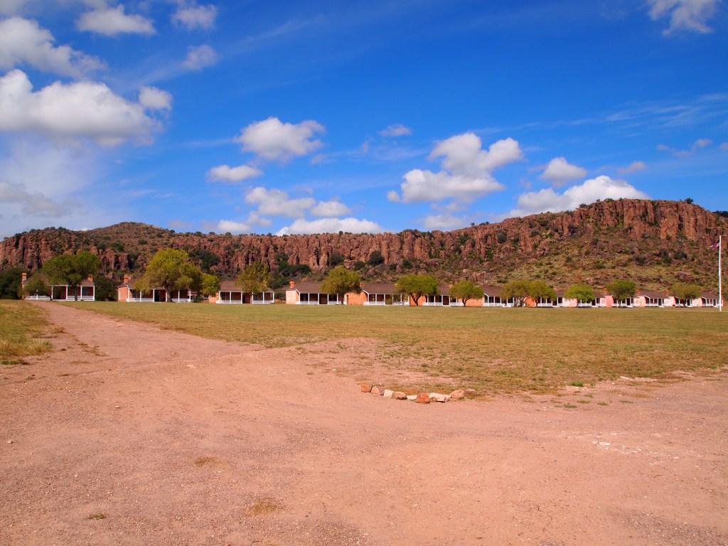 Fort Davis from the entrance