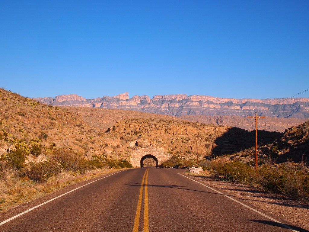 Gorgeous view of the Sierra del Carmen from Big Bend NP
