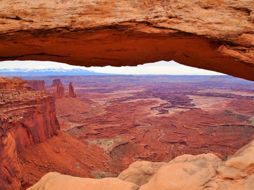 The view through the arch