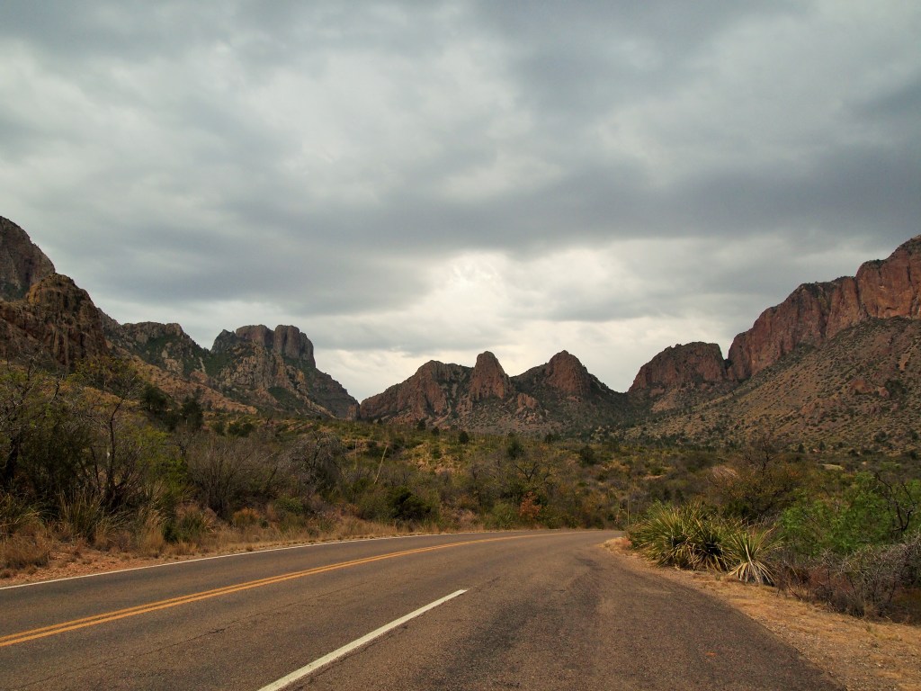 Leaving the Chisos Basin