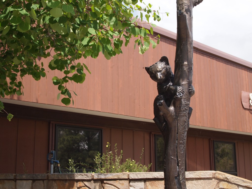 Statue of Smokey Bear