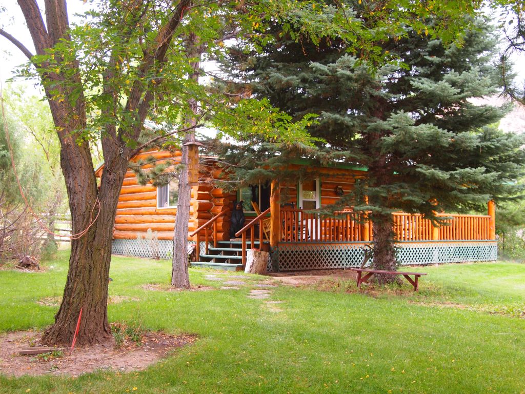 The cabin is divided in two