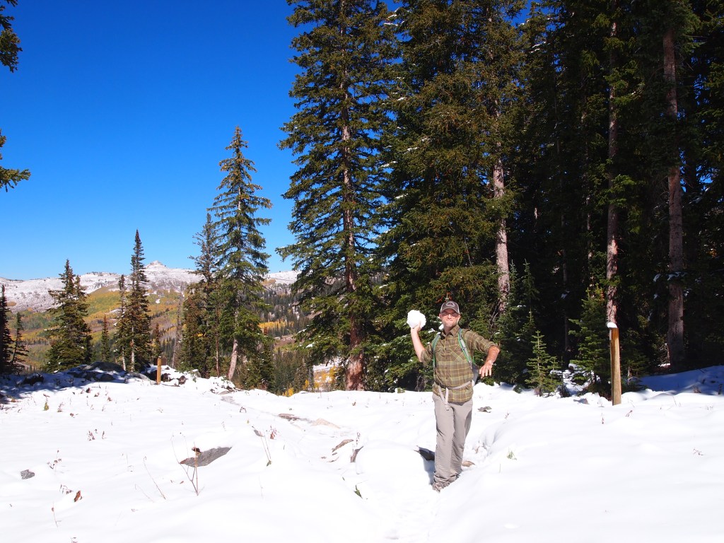 Yes, he did throw that at me