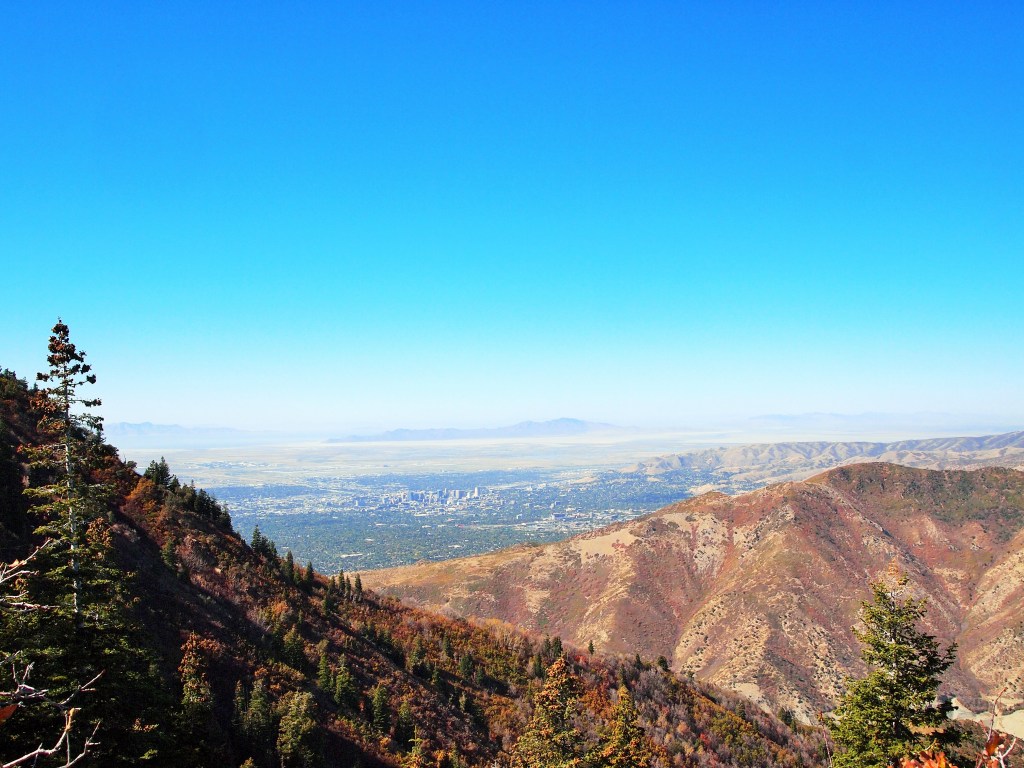 I liked this view of the valley 